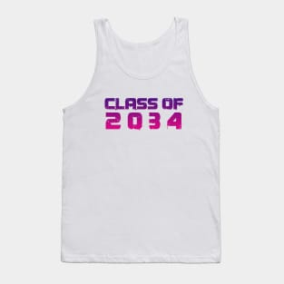 class of 2034 purple Tank Top